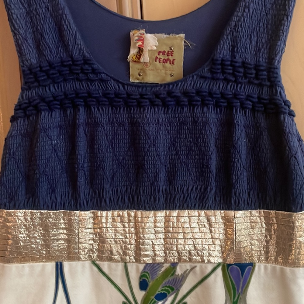 Gorgeous free people peacock mini! In good shape. - Picture 2 of 6